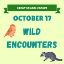 Picture of October 17: Wild Encounters